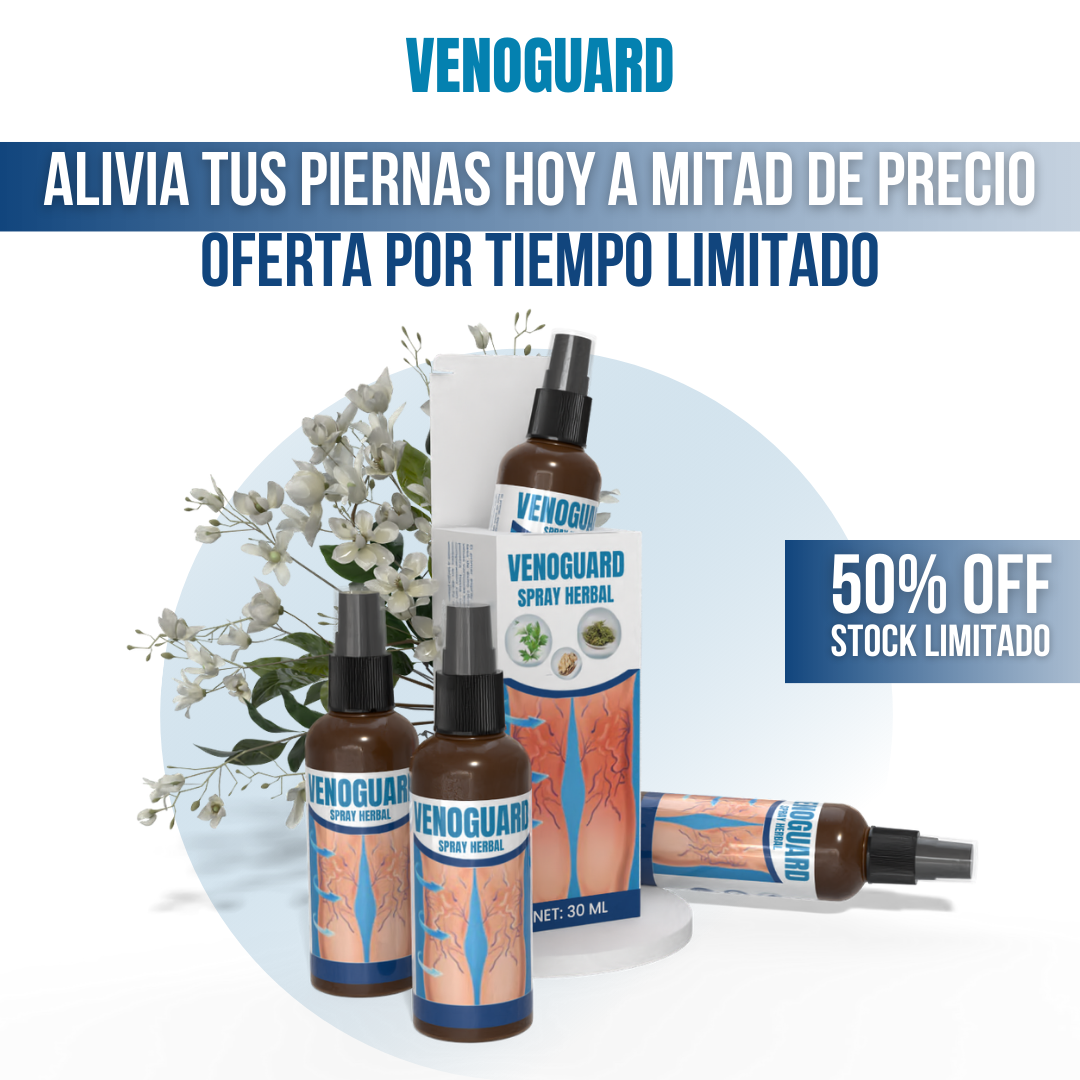 VenoGuard™ - Recupera la salud de tus venas, sin dolor ni cirugía