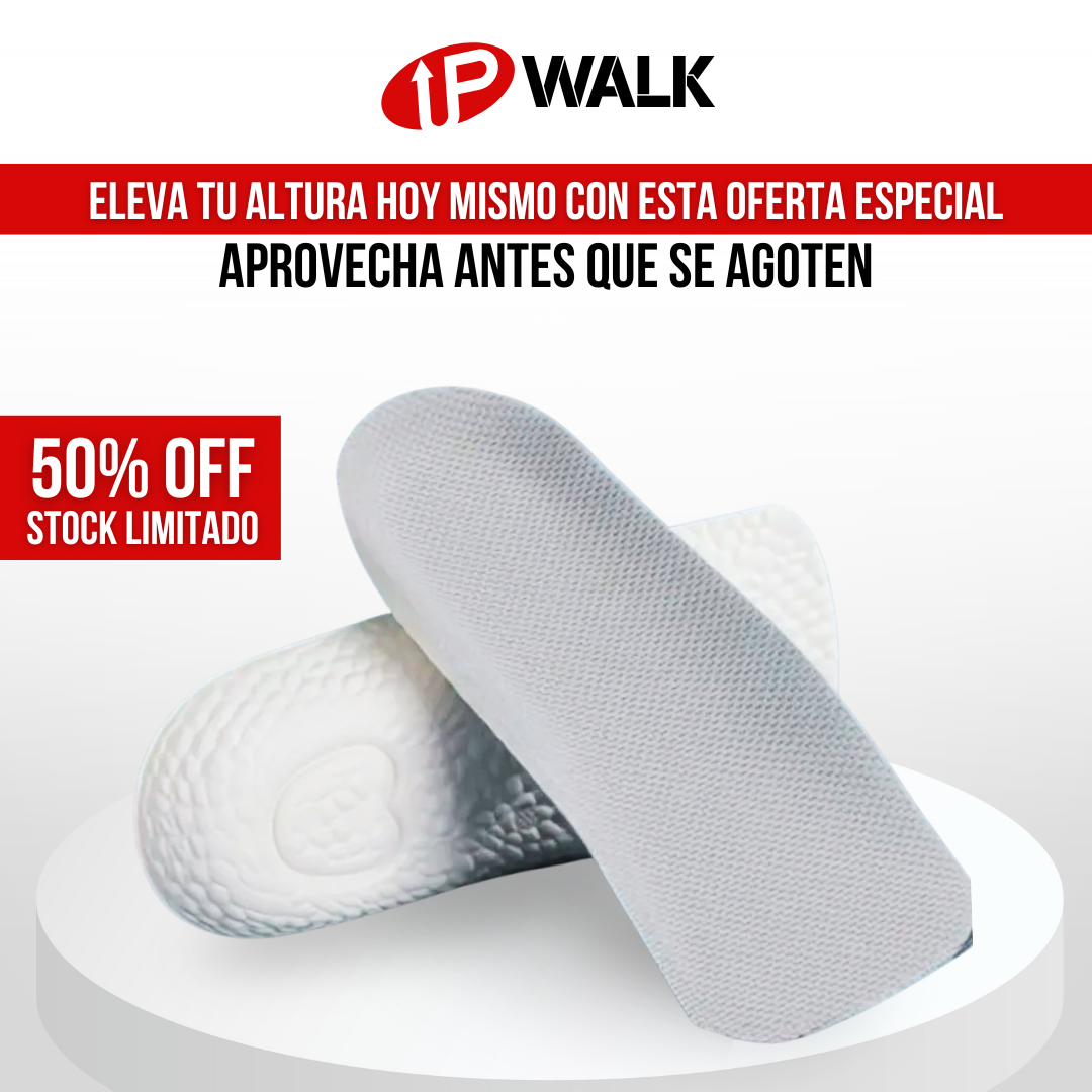 UpWalk™ - más altura, mejor postura y comodidad en cada paso