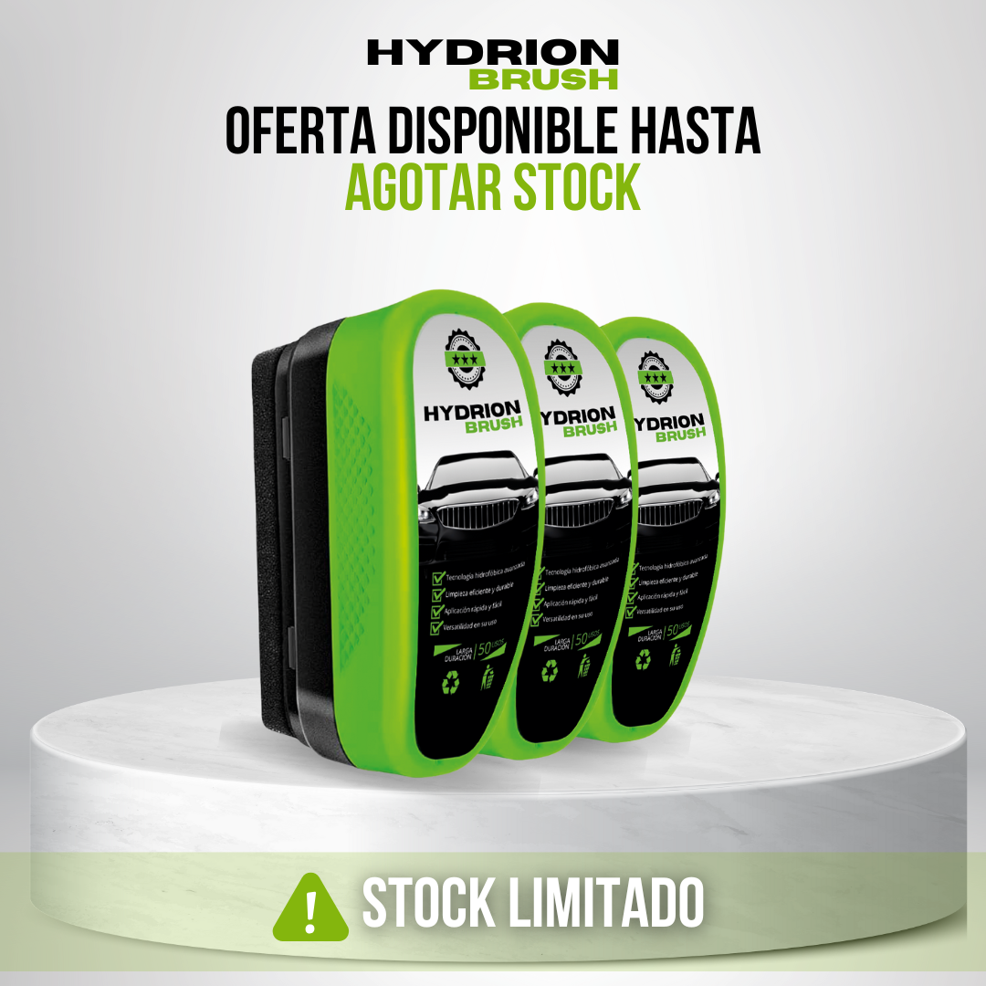 HYDRION BRUSH™ - Visibilidad sin esfuerzo, claridad en cada trayecto