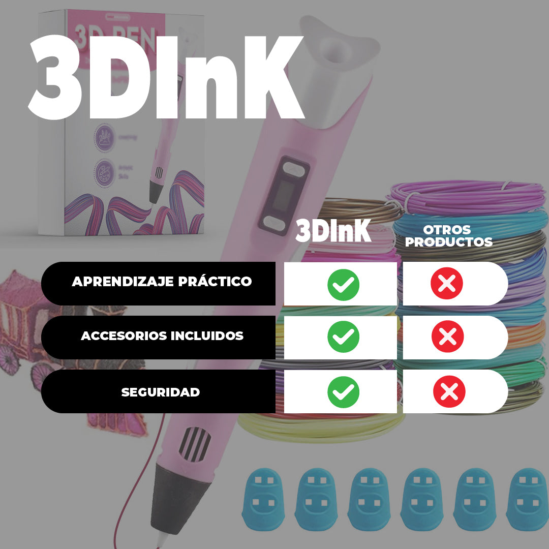3DInk™ - Lápiz 3D