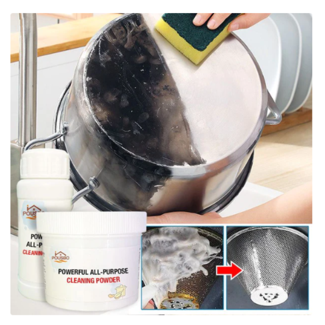 Pousbo™ - Potente limpiador multiusos para cocina en polvo