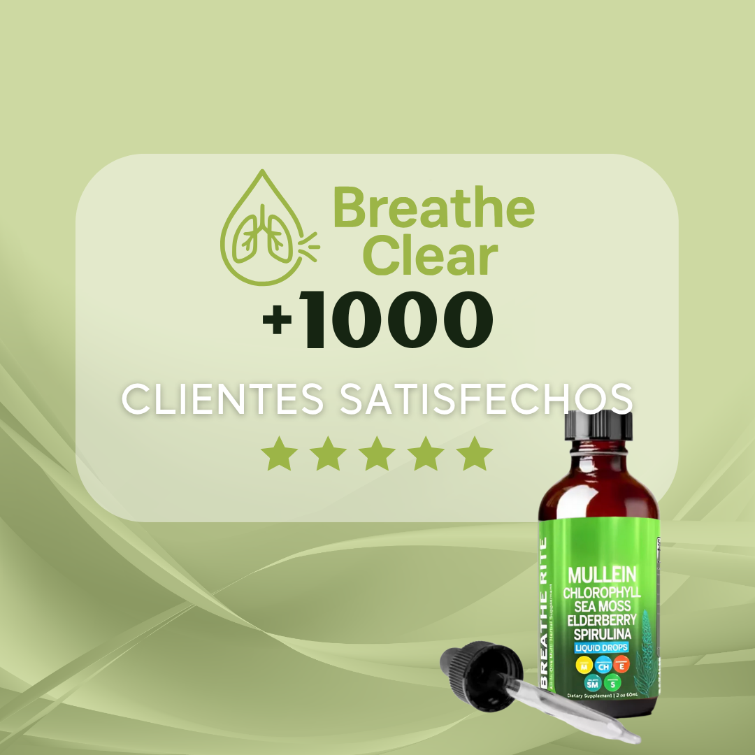 Breathe Clear – Gotas para limpiar pulmones naturalmente