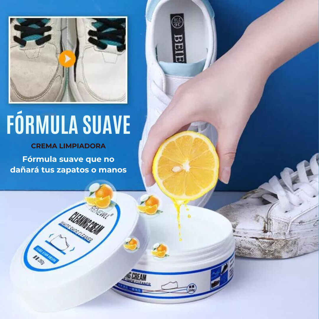 Cleaningcream™ - Crema Limpiadora De Zapatos Blanca