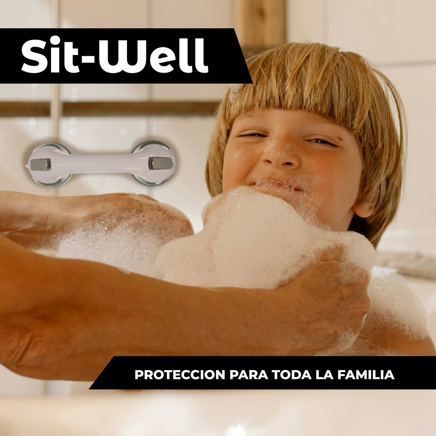 Sit-Well™ - Mango de seguridad para baño