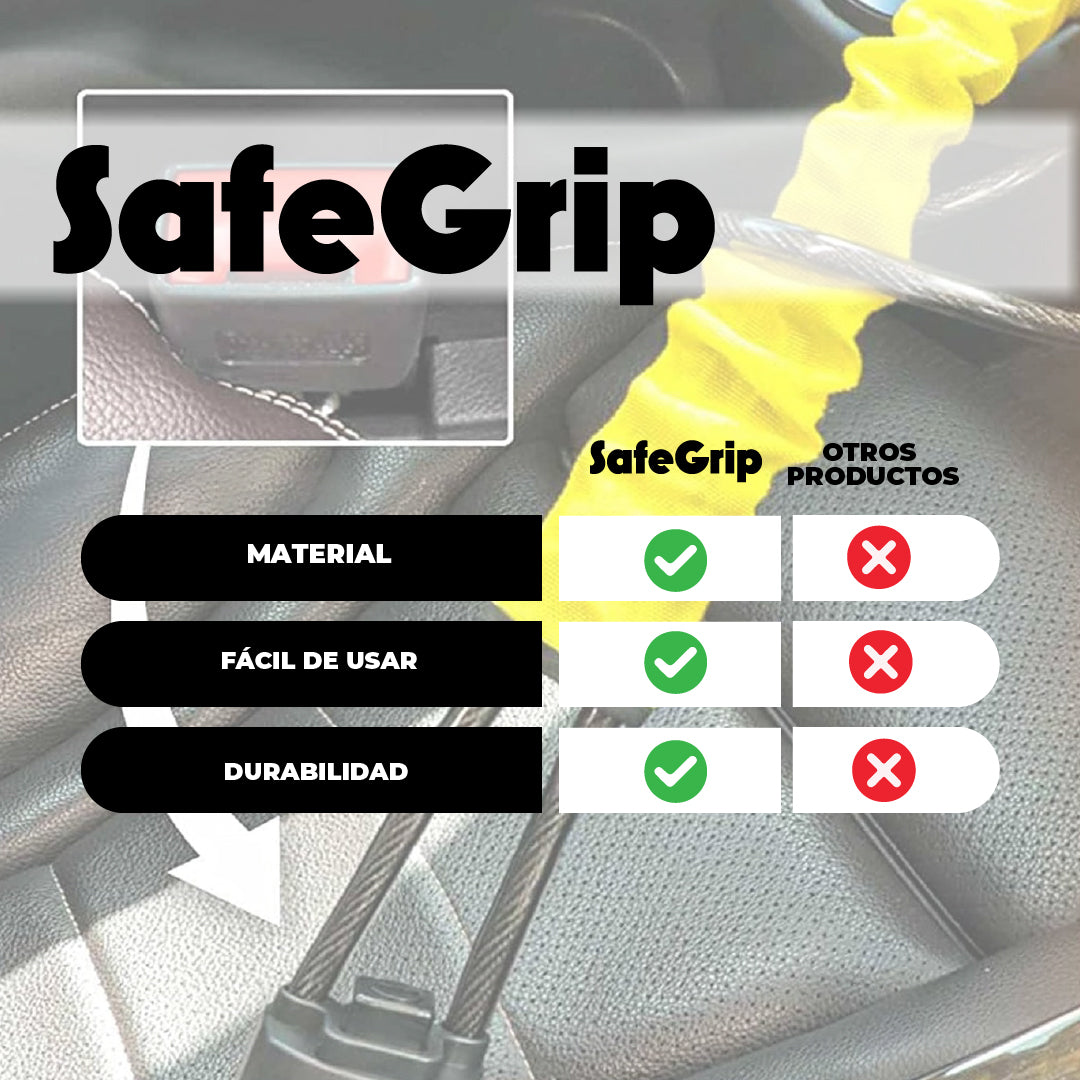 SafeGrip™ - Candado de volante