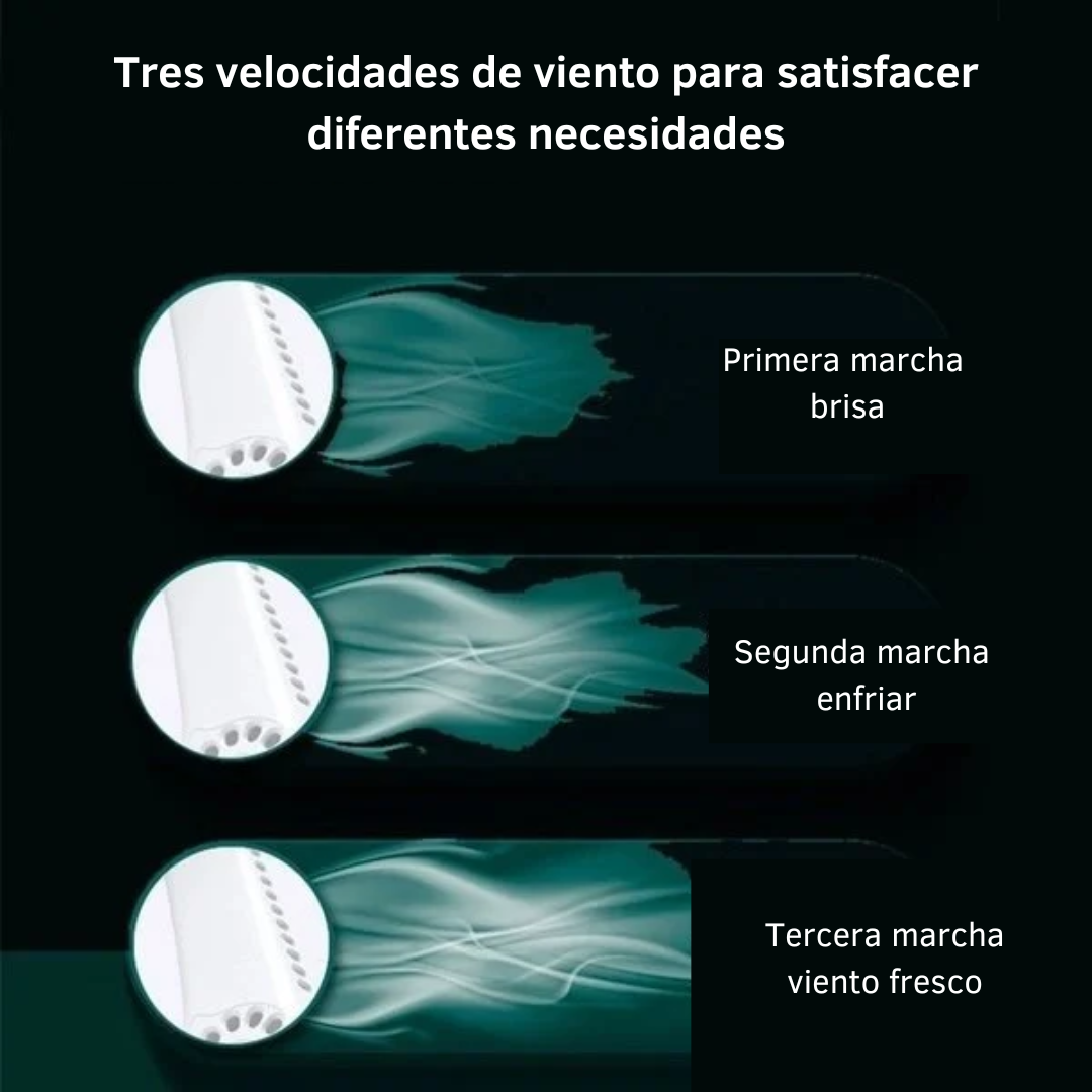 PortableFan™ - Ventilador de cuello portátil