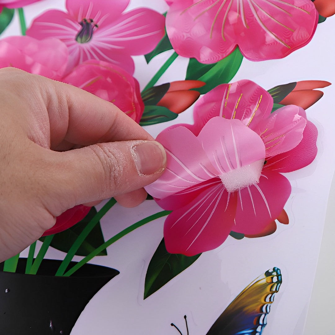 BlossomBurst™ - Stickers decorativos florales en 3D