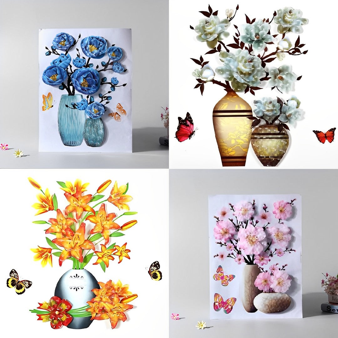 BlossomBurst™ - Stickers decorativos florales en 3D