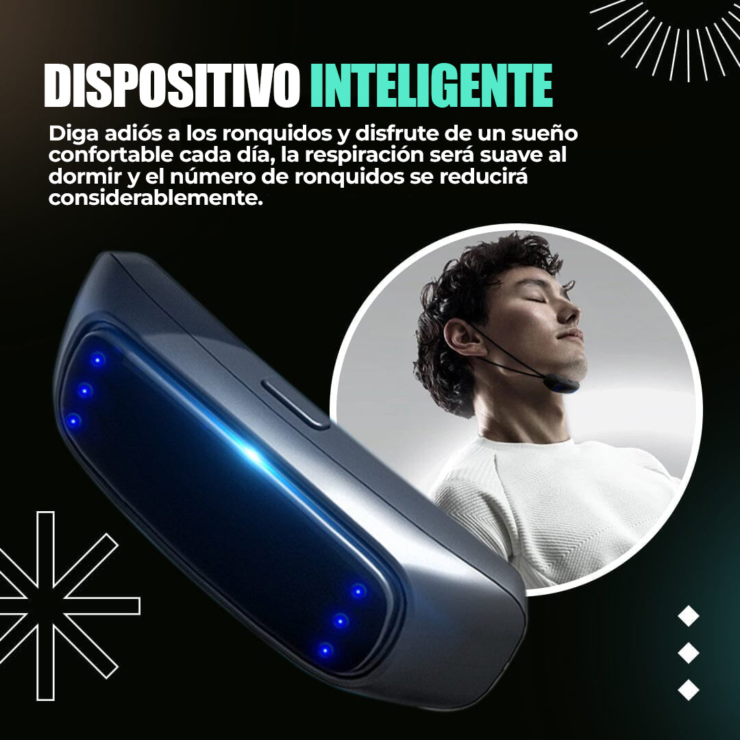DreamSilence™ - Dispositivo EMS anti-ronquidos
