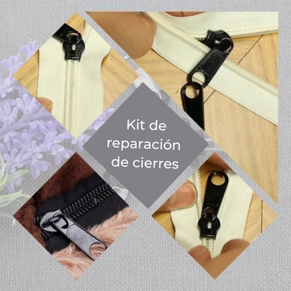 FixCierre™ - Kit para reparar cierres (2 packs, 12 pcs)