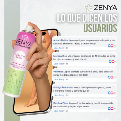 ZENYA™ - Piel suave, depilación fácil y resultados que duran.