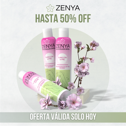 ZENYA™ - Piel suave, depilación fácil y resultados que duran.