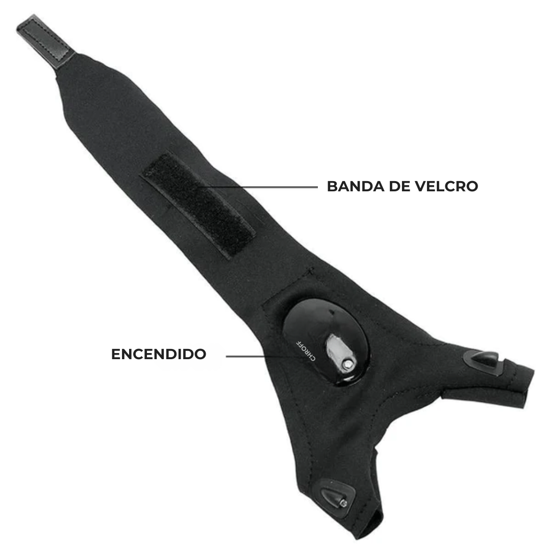 Flashgo™ - GUANTES CON LUCES LED IMPERMEABLES (PAR)