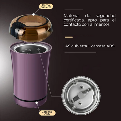 Molinillo eléctrico portátil