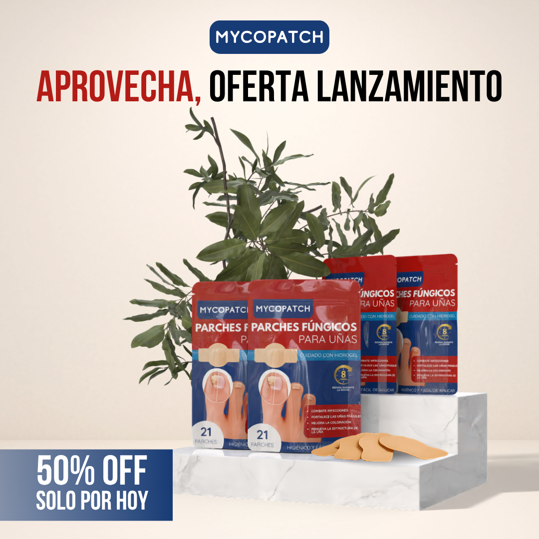 MycoPatch™ - Recupera tus uñas con la fuerza de la ciencia y la naturaleza