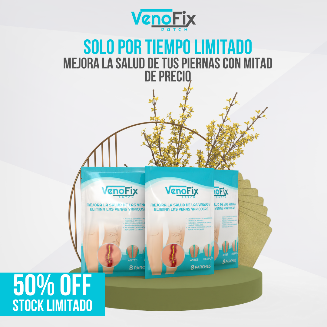 VenoFix Patch™ - Piernas más sanas, venas más fuertes, piel más bella