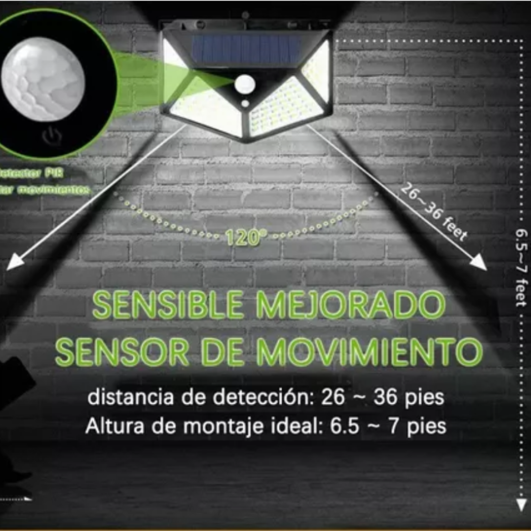 Lucif™ - Luz led solar exterior Premium