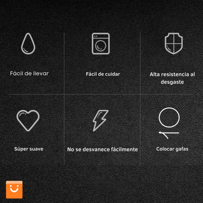 SunGear™ - CLIP DE GAFAS MULTIFUNCIONAL DE GAMUZA