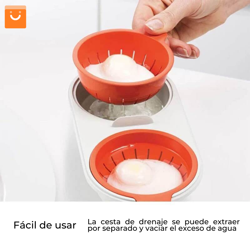 Egg Bolier™- bowl para hacer huevos cocidos fácil y rápido