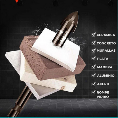 Broke™ - Brocas triangulares con vástago hexagonal de aleación