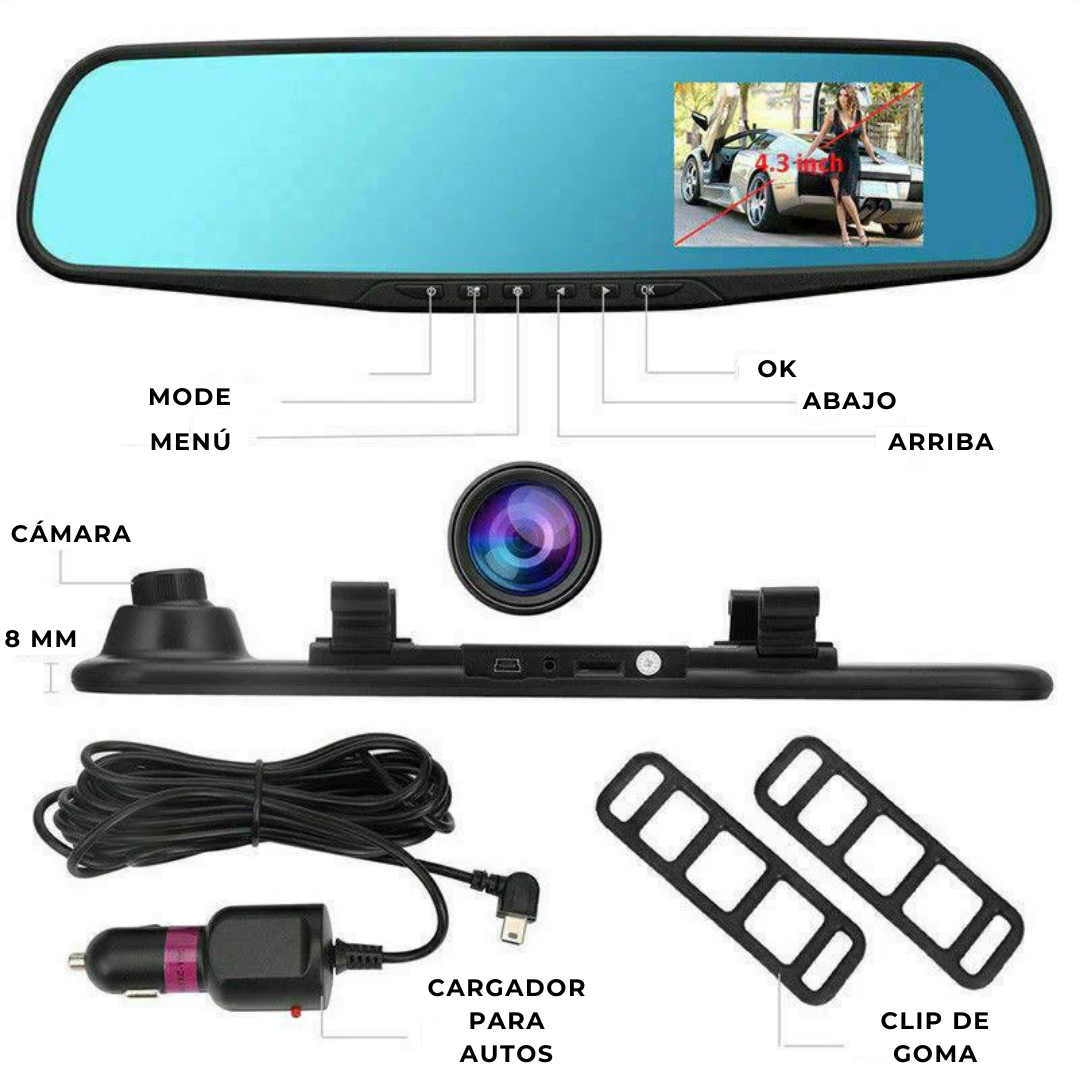 SeeRec™ - Grabadora de conducción de automóviles con Video Full HD 1080