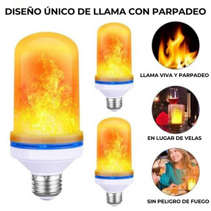 Flame™ - Luz LED con efecto de llama | Oferta Exclusiva 2x1