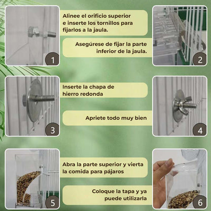 WingWise™ - Alimentador automatico para aves