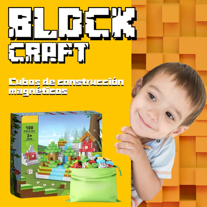 Block Craft™ - Bloques de Construcción Magnéticos