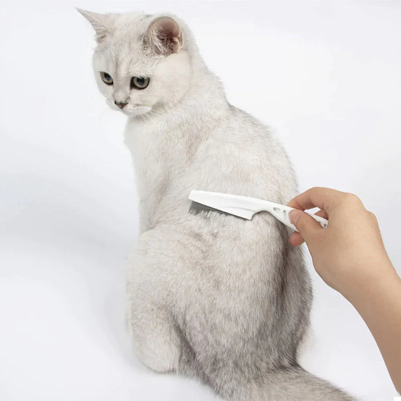 Pulbos™ - Peine anti pulgas y anti manchas para mascotas