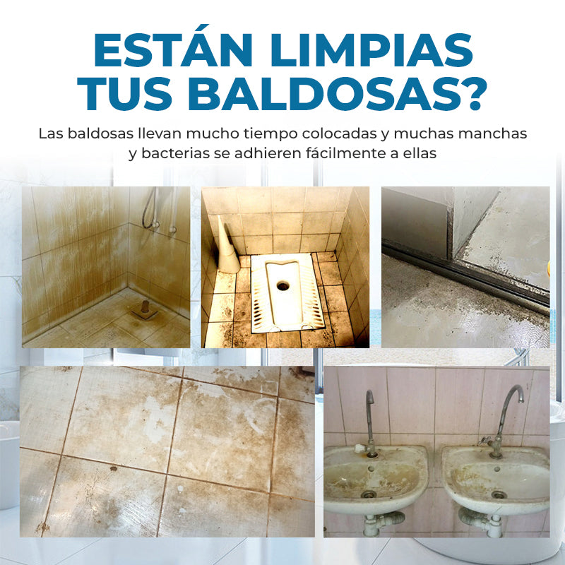 TilesClean™ - Spray limpiador de baldosas y ceramica