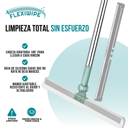 FlexiWipe™ - Limpieza sin esfuerzo, brillo en cada rincón
