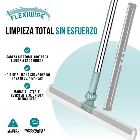 FlexiWipe™ - Limpieza sin esfuerzo, brillo en cada rincón