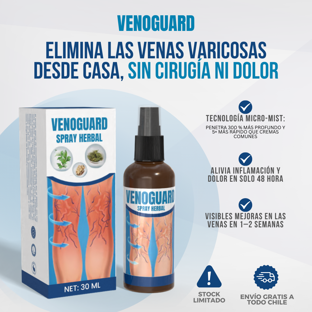 VenoGuard™ - Recupera la salud de tus venas, sin dolor ni cirugía