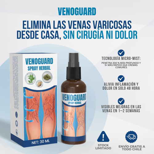 VenoGuard™ - Recupera la salud de tus venas, sin dolor ni cirugía