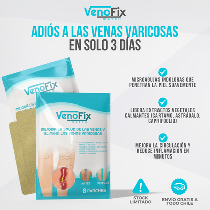 VenoFix Patch™ - Piernas más sanas, venas más fuertes, piel más bella
