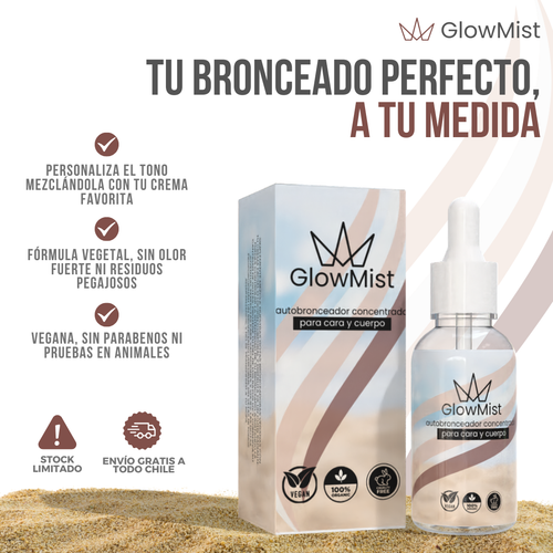 GlowMist™ - Tu bronceado perfecto, sin sol y sin complicaciones
