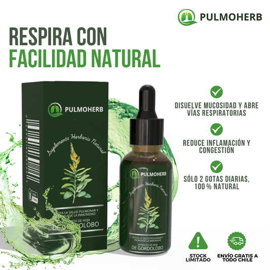 PulmoHerb™ - Respira mejor, vive mejor