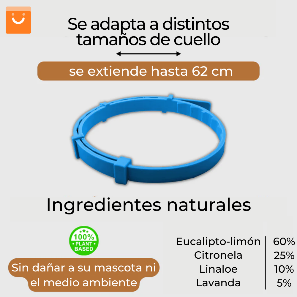 FleaShield™- collar antiparásitos para mascotas