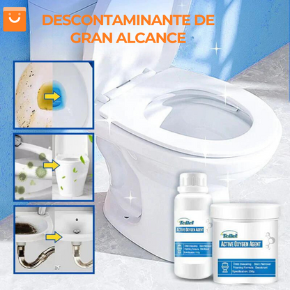 CleanToilet™ - Limpiador con agente de oxígeno activo