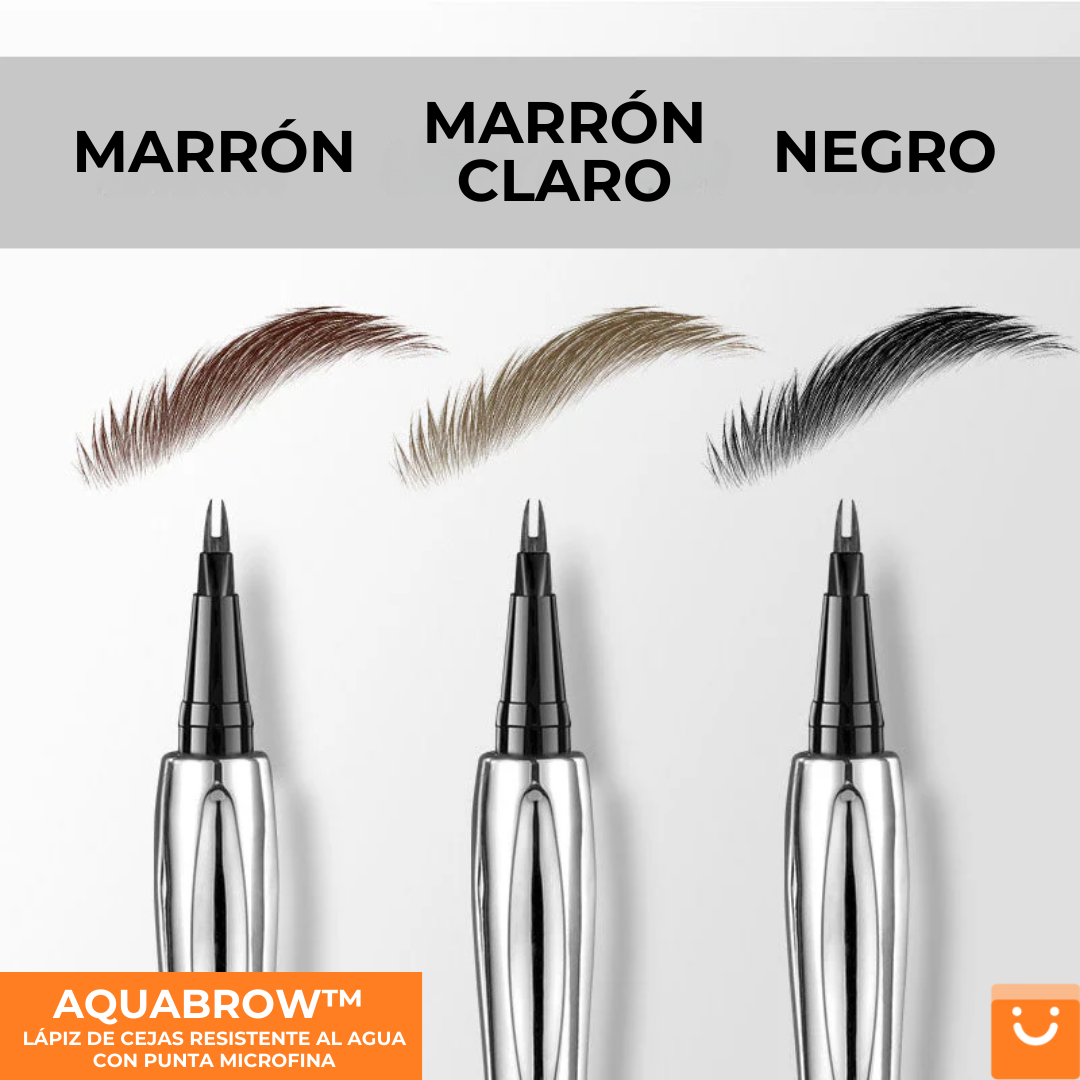 AQUABROW™ - LÁPIZ DE CEJAS WATERPROOF CON PUNTA MICROFINA
