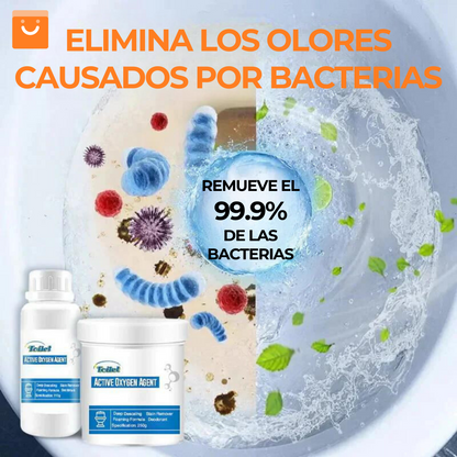 CleanToilet™ - Limpiador con agente de oxígeno activo