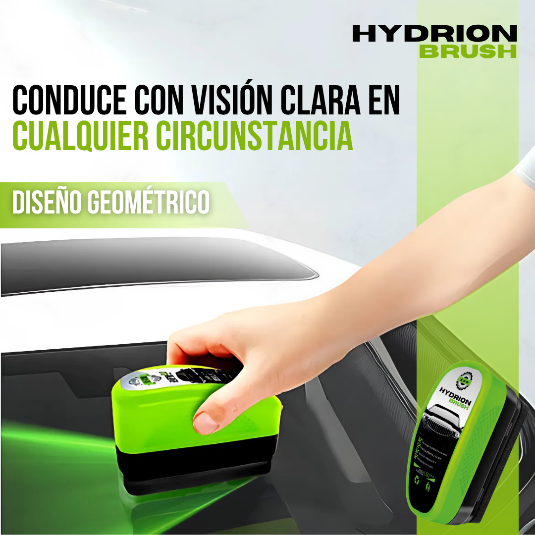 HYDRION BRUSH™ - Visibilidad sin esfuerzo, claridad en cada trayecto