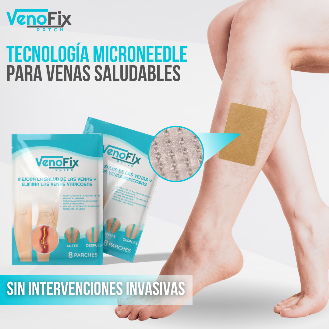 VenoFix Patch™ - Piernas más sanas, venas más fuertes, piel más bella