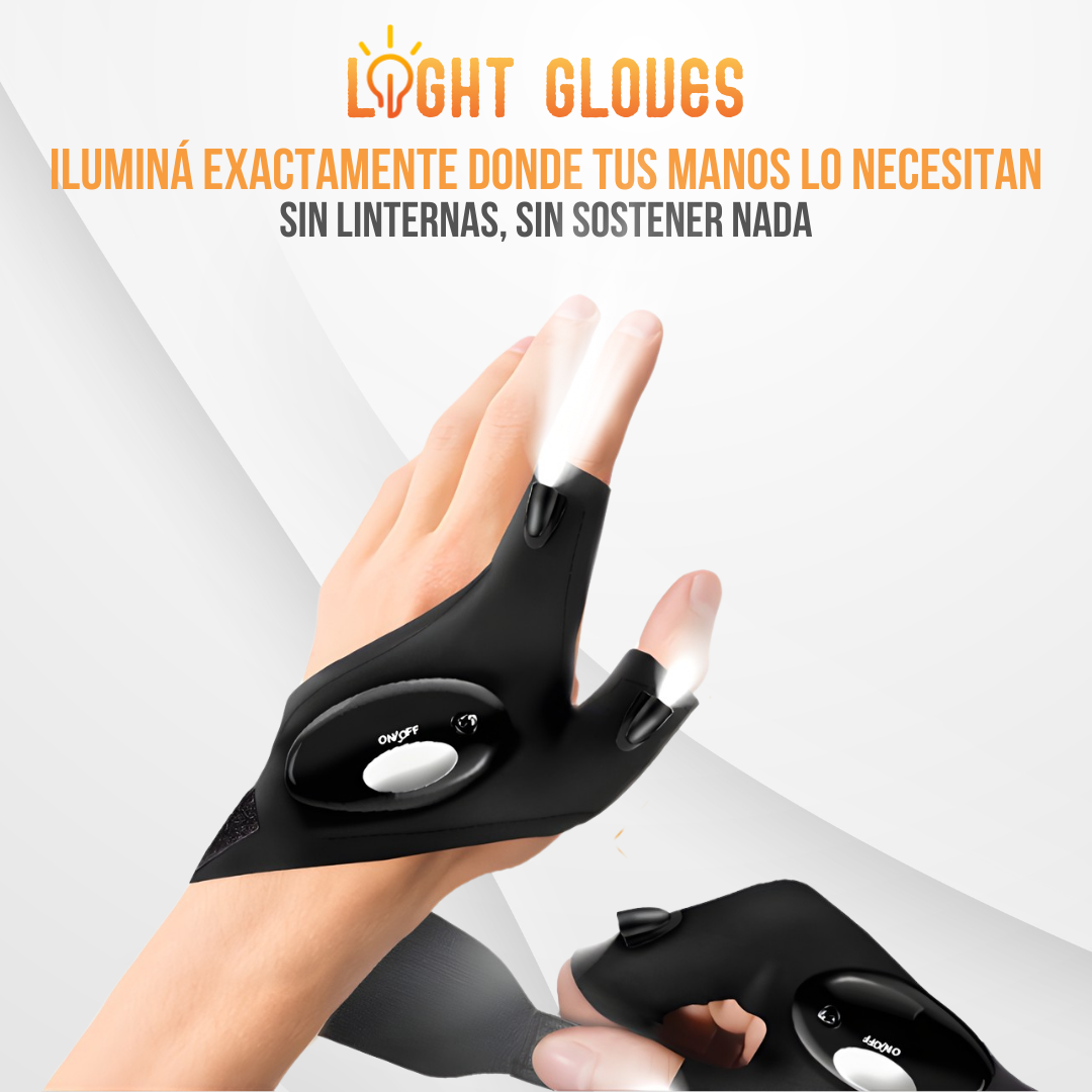 Light Gloves™ - Ilumina tus manos. Libera tu movimiento