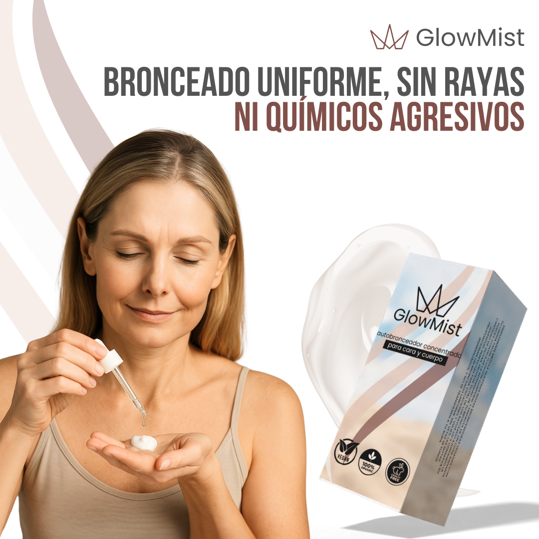 GlowMist™ - Tu bronceado perfecto, sin sol y sin complicaciones