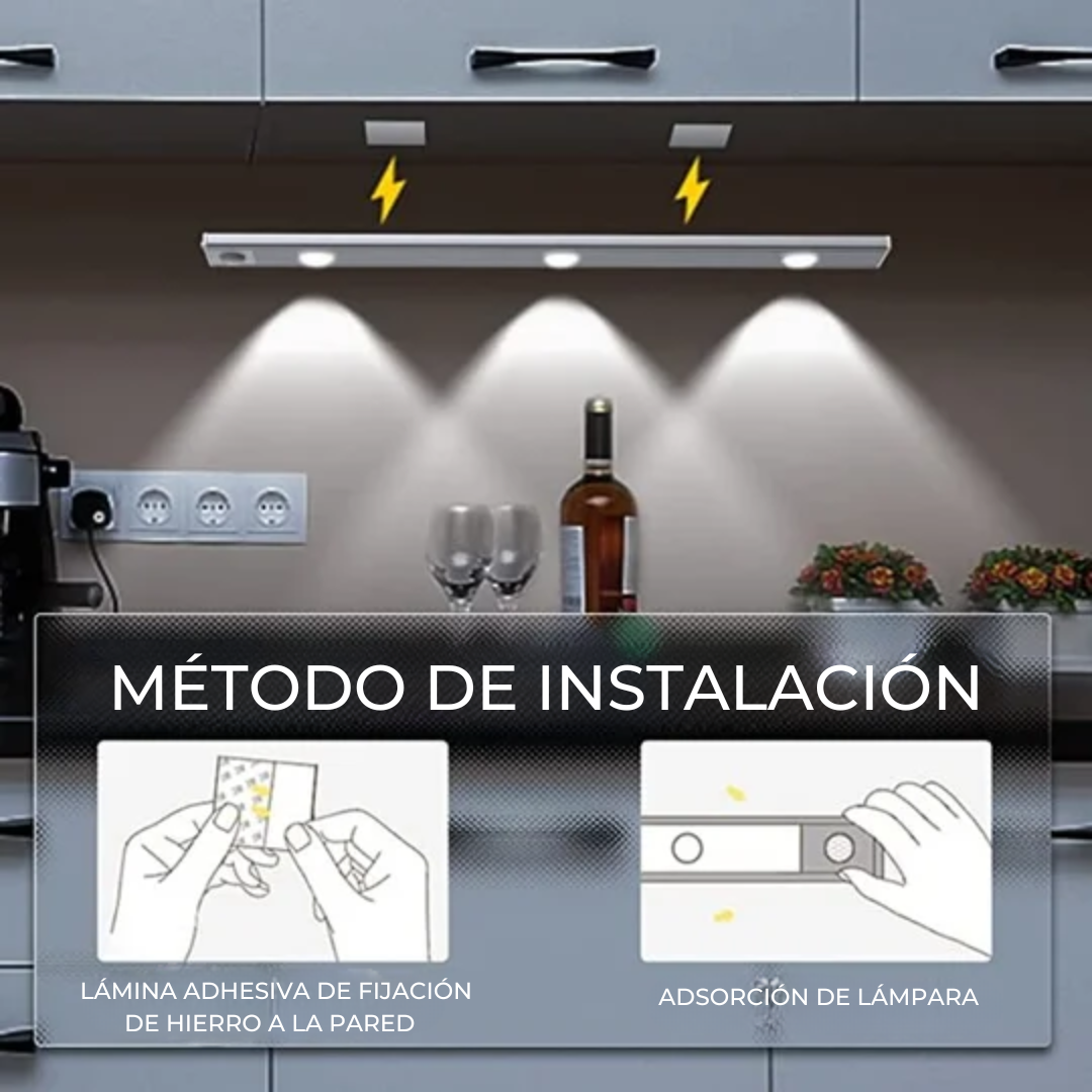 LUMAX™ - Luz LED multifoco con sensor de  movimiento