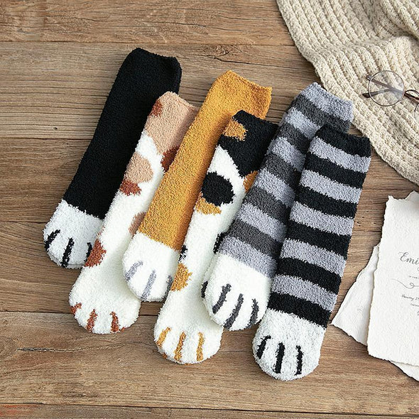 PlushPaws™ - Calcetines termicos de gatitos