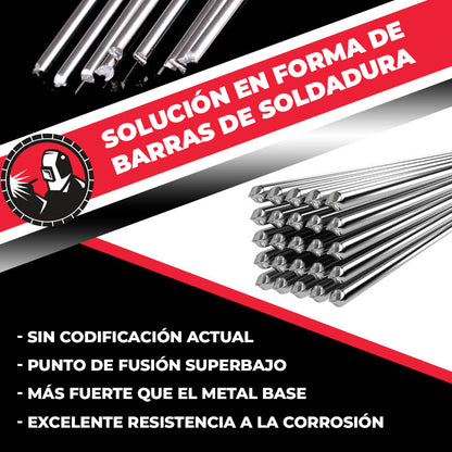 AluFusion™ - Varillas de aluminio para soldaduras