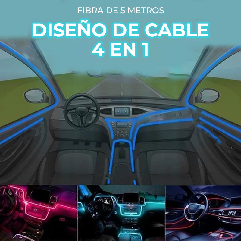NeonDrive™ - Luz atmosférica LED para automóviles