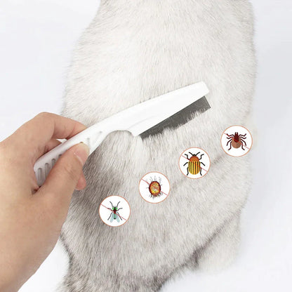 Pulbos™ - Peine anti pulgas y anti manchas para mascotas